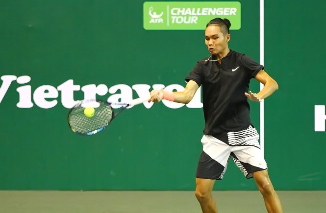 2017年越南兴盛网球国际公开赛：郑灵江不敌Matosevic Marinko