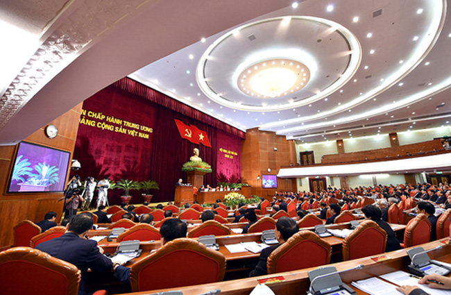 越共十二届六中全会进入第二天