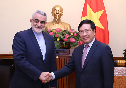 范平明副总理：越伊应聚焦促进经贸合作