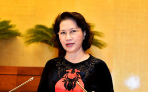 国会主席阮氏金银访问哈萨克斯坦