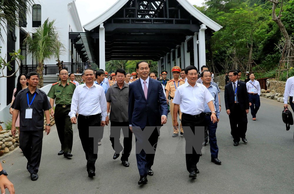国家主席陈大光主持2017年APEC领导人会议周全程演练