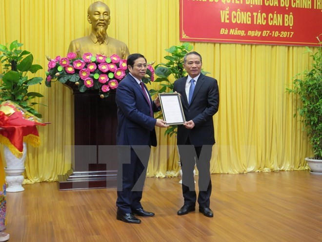 越共中央政治局任命交通运输部长张光义为岘港市委书记