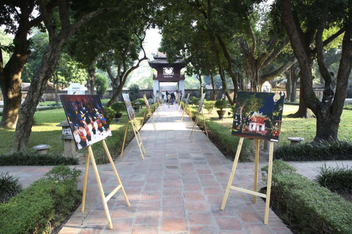 “望月之秋”图片展在文庙国子监开展