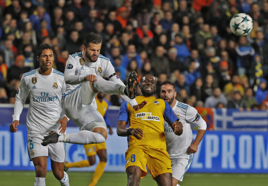 欧冠： 皇马6-0锁定次席