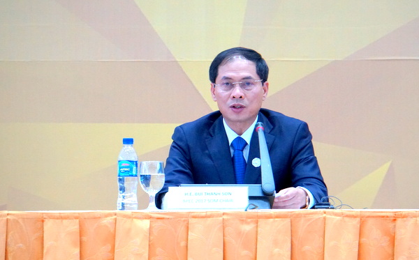 亚太经合组织（APEC）高官总结会议闭幕