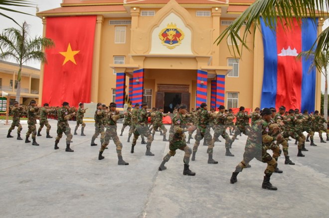 越柬建交50周年：越南人民军与柬皇家军队加强合作