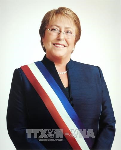 智利总统米歇尔•巴切莱特即将对越南进行国事访问