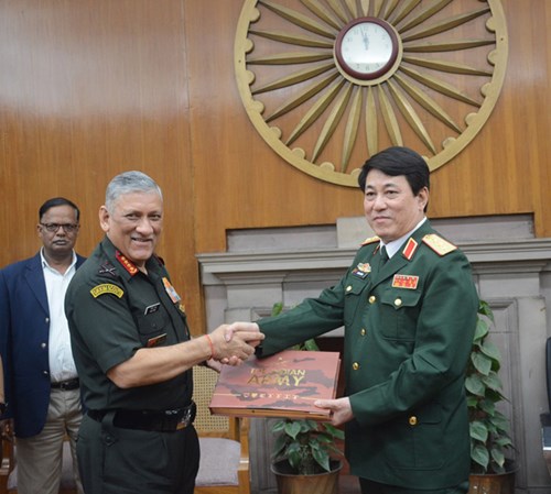 促进越印国防合作更加务实