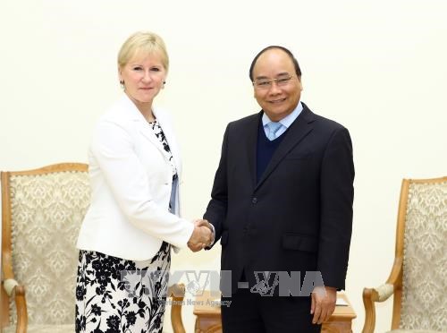 尽早将越瑞双边贸易额翻一番