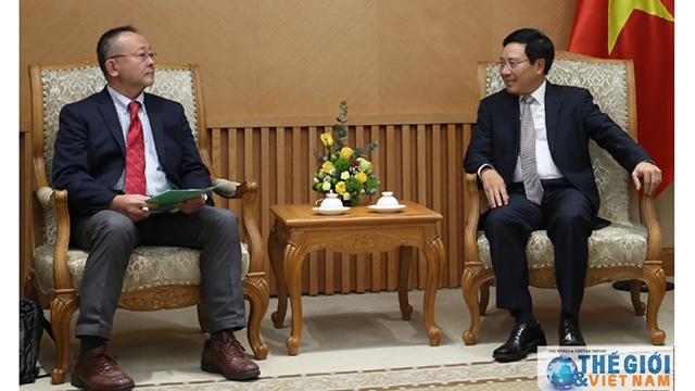 政府副总理范平明会见国际工会联盟亚太地区组织秘书长