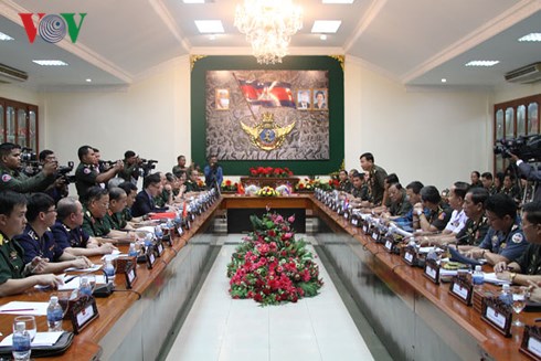 第三次越柬副部长级防务政策对话举行