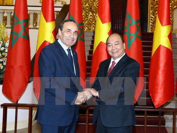 越南愿与摩洛哥加强双边合作