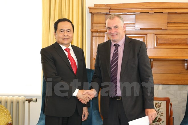 新西兰希望巩固与扩大与越南的关系