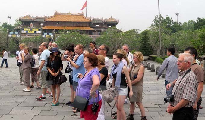 2018年元旦假期赴越旅游的外国游客量继续猛增