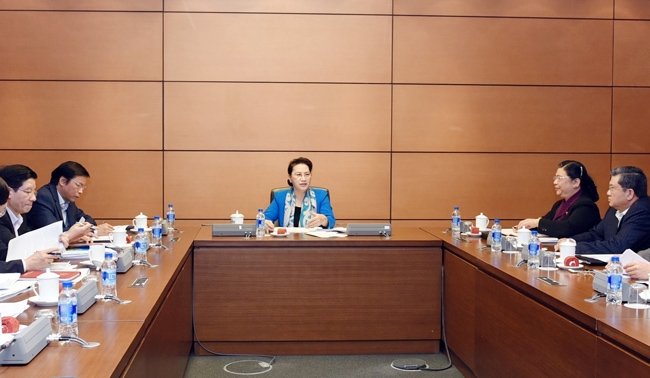 国会主席阮氏金银主持召开亚太议会论坛第26届年会的筹备会议