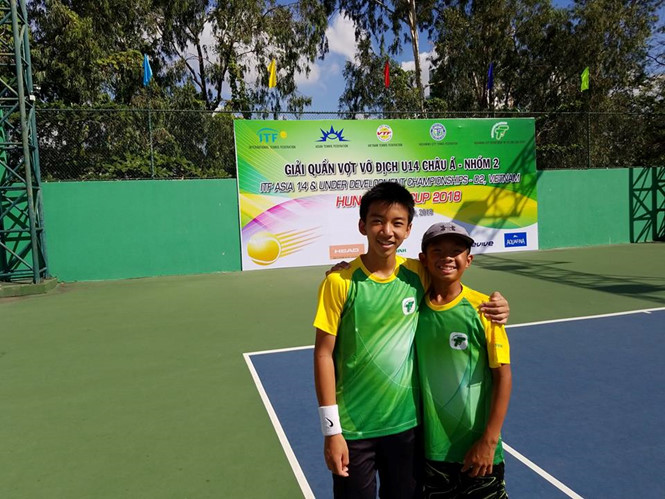 12名越南网球选手参加亚洲U14锦标赛