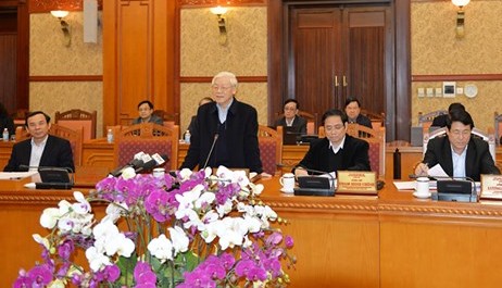 越共中央书阮富仲：戊戌年春节过的快乐温馨，增添了信心和新气势