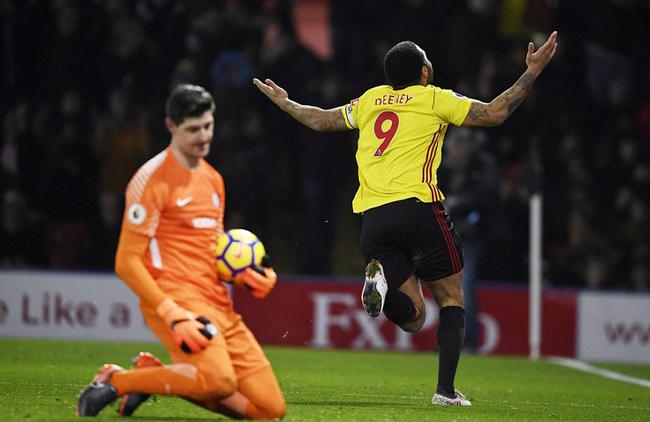 英超-阿扎尔进球 铁腰红牌 切尔西1-4惨遭连败