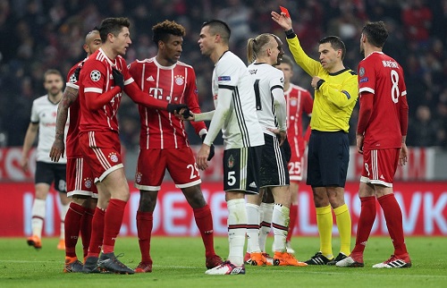 欧冠： 拜仁5-0大胜贝西克塔斯