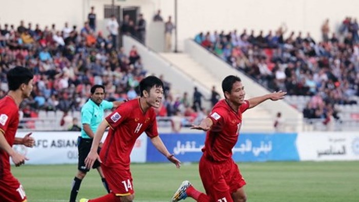 2019亚洲杯预选赛：越南队客场战平约旦队