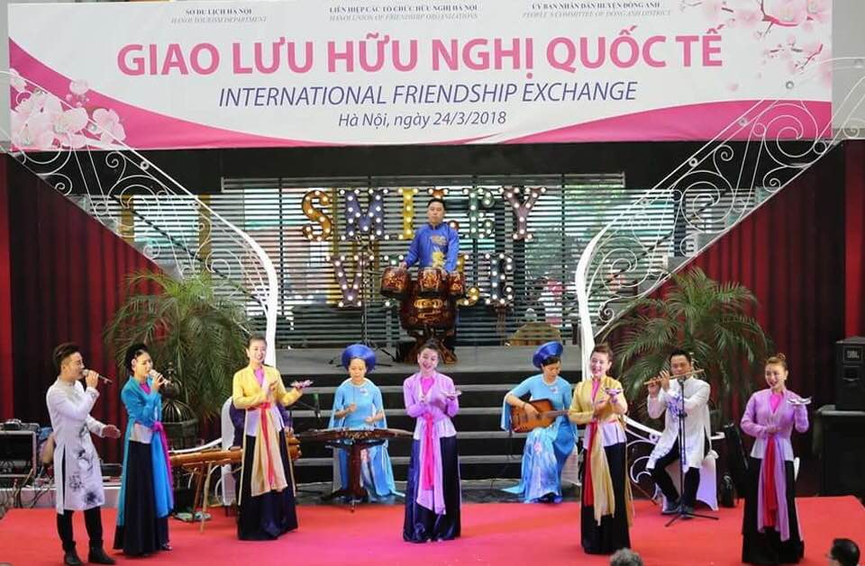 将越南文化推介给国际友人的桥梁