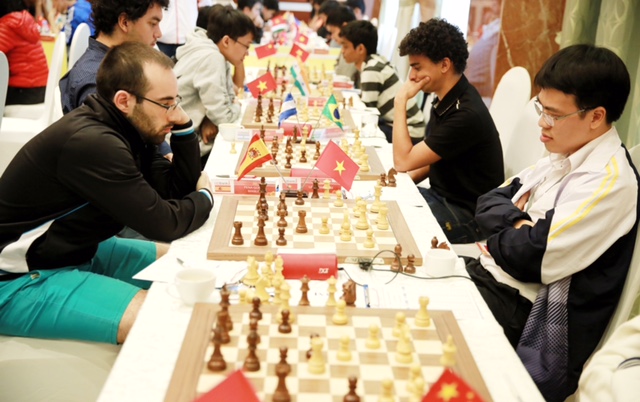 2018年HDBank国际象棋公开赛第5轮：黎光廉找回状态