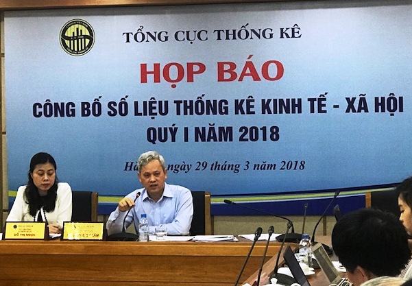 今年第一季度越南CPI指数同比增长2 82