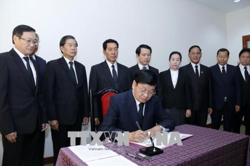 原政府总理潘文凯吊唁仪式在世界多国举行