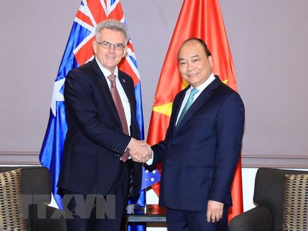 阮春福总理会见澳越友好协会主席