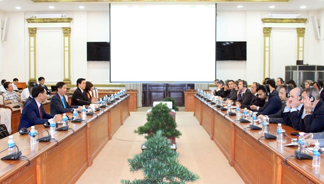 法国企业代表团赴胡志明市寻找投资机会