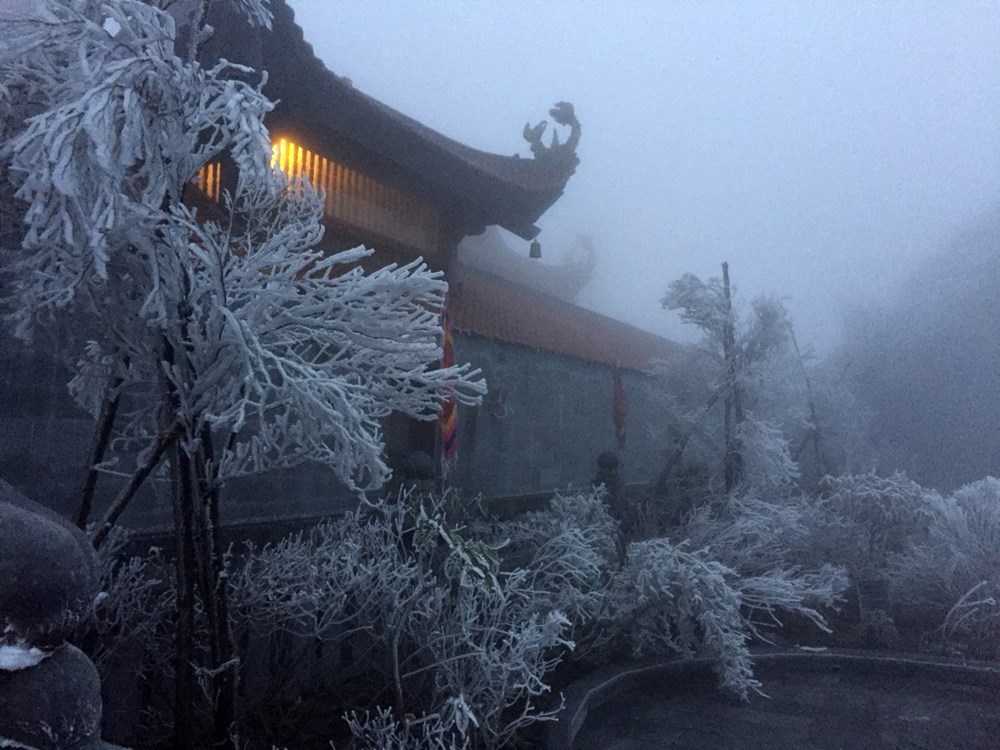 老街沙巴气温突然下降 出现霜冻天气（组图）
