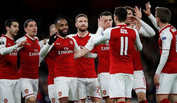 欧联：阿森纳4-1告捷 马竞拉齐奥均取胜