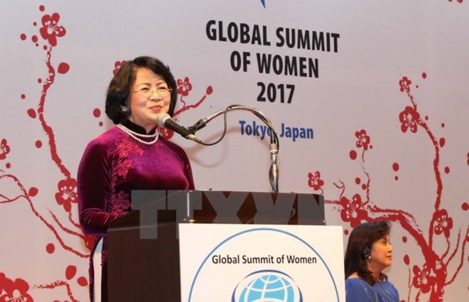 国家副主席邓氏玉盛将率团出席全球妇女峰会
