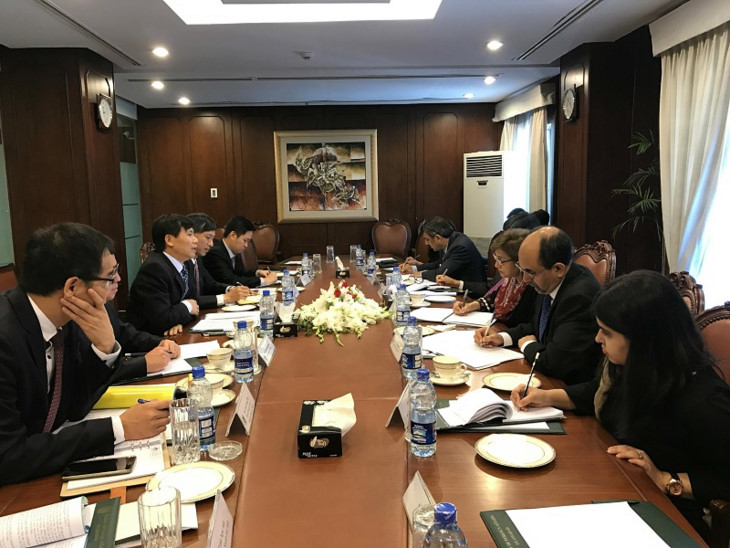 第二次越南与巴基斯坦政治磋商在巴基斯坦举行