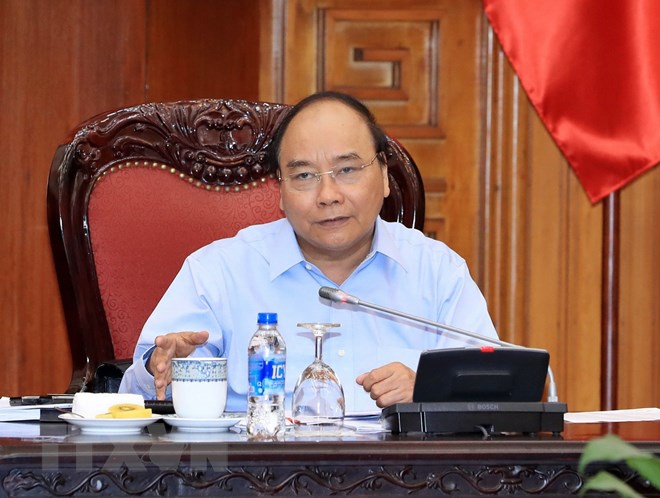 阮春福总理主持召开有关越南—欧盟贸易合作的会议