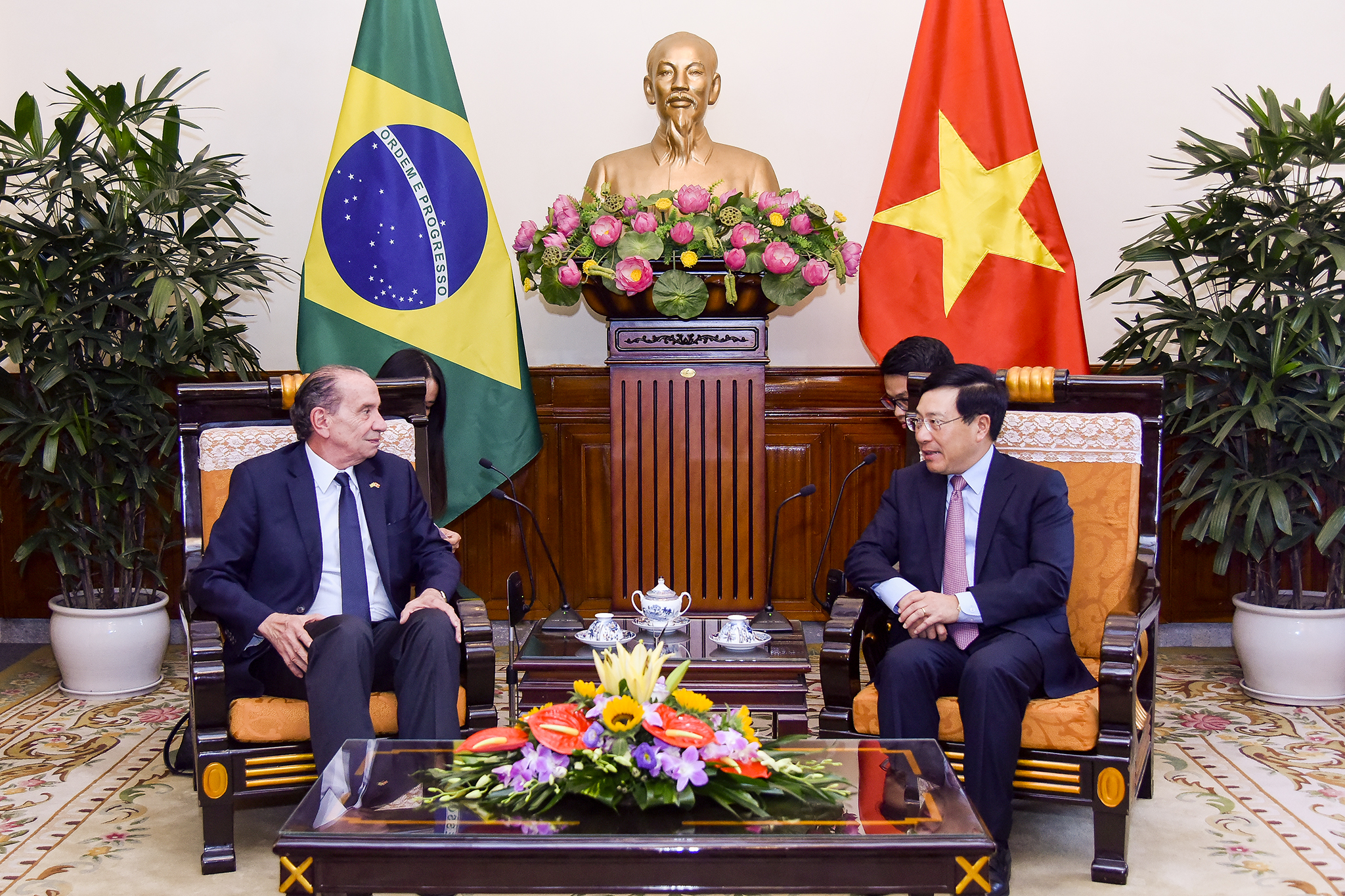 越南重视巴西日益提升的国际地位