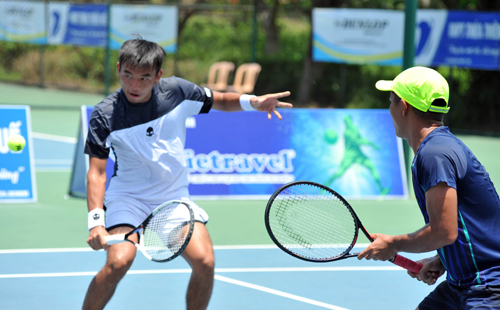 2018年越南男网F1未来赛：李黄南晋级男双决赛