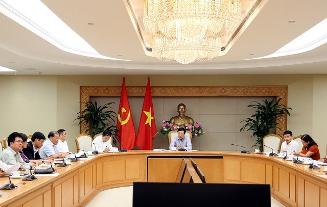 政府副总理范平明主持WB和ADB贷款项目会议