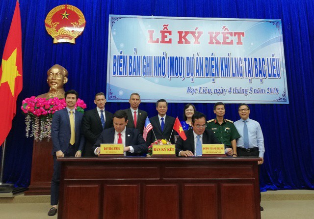 美国公司或将在越南薄辽省投建天然气供应和燃气电厂