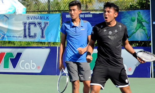 2018年男网F2未来赛：李黄南 阮文方获得男双冠军