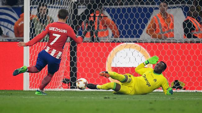 欧联杯-格列兹曼梅开二度 马竞3-0马赛第3次夺冠