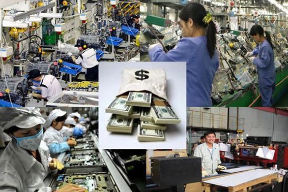 每年在海外的越南劳动者汇寄回国的侨汇约达30亿美元
