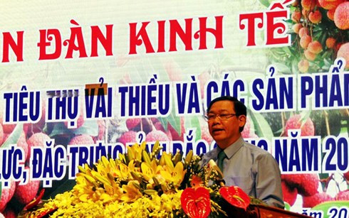 政府副总理王廷惠：北江省荔枝丰产又丰收