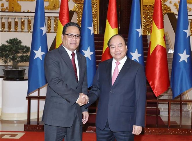 越南重视发展与密克罗尼西亚的友好和多方面合作关系