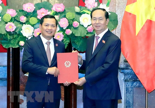 国家主席陈大光任命越南最高人民法院副院长