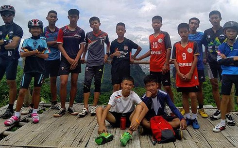 越南就泰国被困少年球队成功获救向泰国表示祝贺