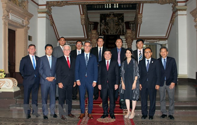 胡志明市欢迎洛杉机乃至美国企业前来投资兴业