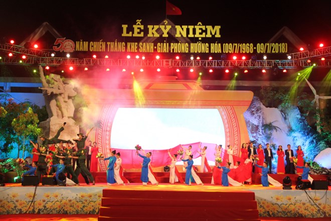 广治省溪生战役胜利50周年纪念仪式隆重举行