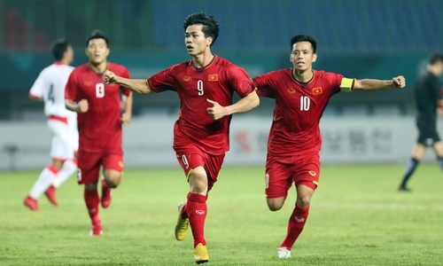 阮公凤建功帮助越南国奥队首次晋级亚运会1 4决赛