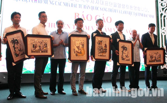 韩国企业协会代表团赴越南北宁省寻找商机